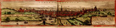 's-Hertogenbosch in de Civitates Orbis Terrarum van Braun en Hogenberg, 1572