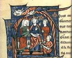 Eleanora van Aquitanië en Hendrik II van Engeland