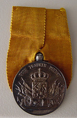 Medaille voor trouwe dienst van Johannes Trouw