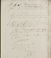 Inschrijving huwelijk Jan Cornelis Trouw en Cornelia Peemen voor de schepenen van Etten-Leur