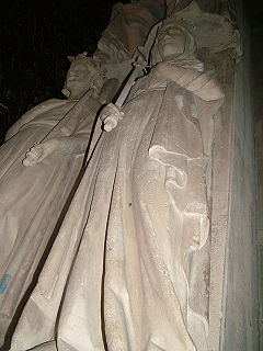 Graf van Ermentrude in de Saint-Denis kerk te Parijs