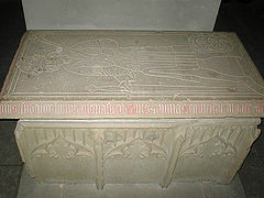 Kenotaaf (leeg eregraf) voor Lodewijk de Vrome in de stadskerk van Murrhardt