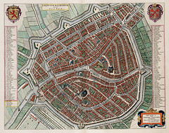 Leiden, uit Toonneel der Steden van Willem en Joan Blaeu