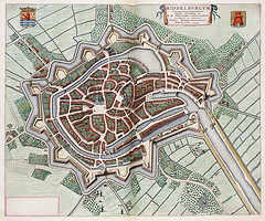 Middelburg, uit Toonneel der Steden van Willem en Joan Blaeu