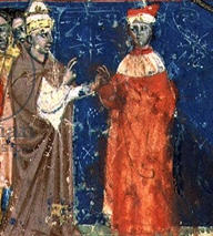 Alexander III met Frederik Barbarossa