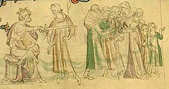 Hendrik II van Engeland verbant de familieleden van Thomas van Becket uit Engeland