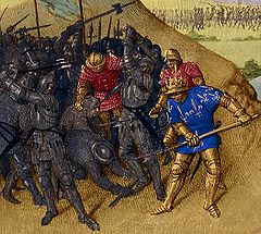 Hendrik I van Frankrijk strijdt om de troon