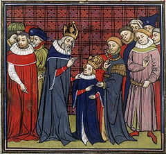 Karel de Grote en zijn zoon, Lodewijk de Vrome