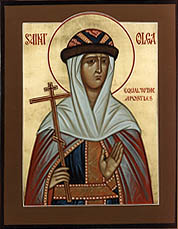 Icoon van de heilige Olga